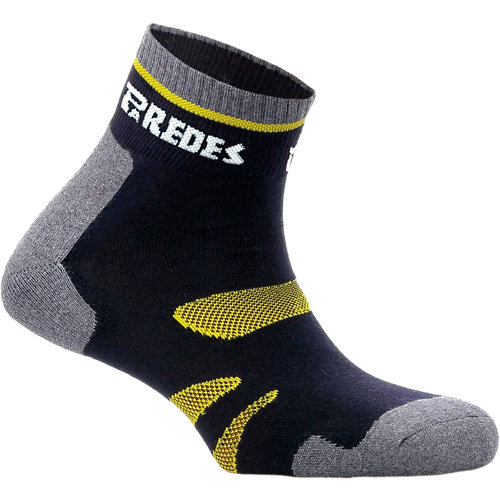 Pack de 3 calcetines tobilleros negro gris