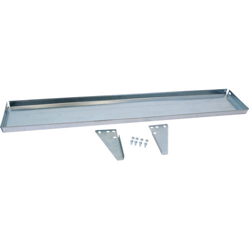 Pack. 2 repisas galva+ bandeja 900x200