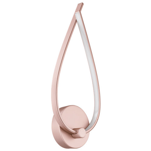 Aplique led palozza 11w oro rosa