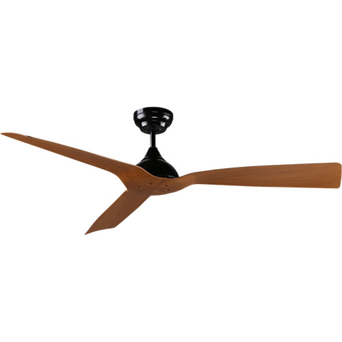 Ventilador de techo areia negro 23 cm motor dc