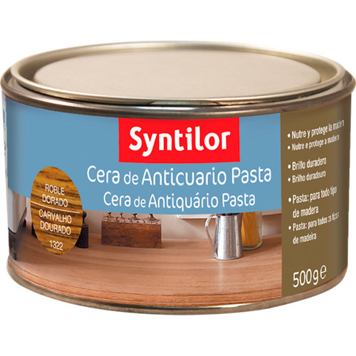 Tester interior mate 0.375l 2030-r50b lila oscuro 17 Cera en pasta roble dorado anticuario 500 gr