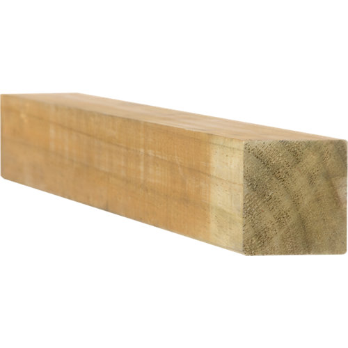 Poste de madera para exterior de 7x7x100 cm