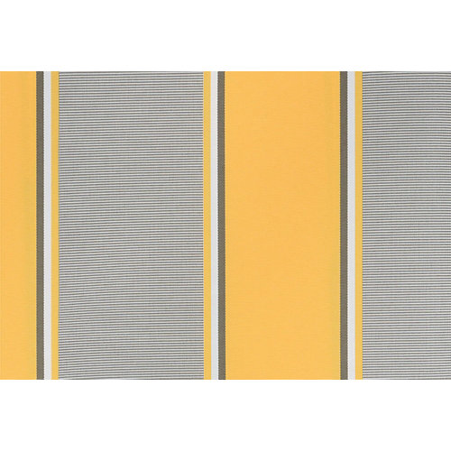 Tela poliéster para toldo kronos essencial rayas amarillo 3,5x2.5 m