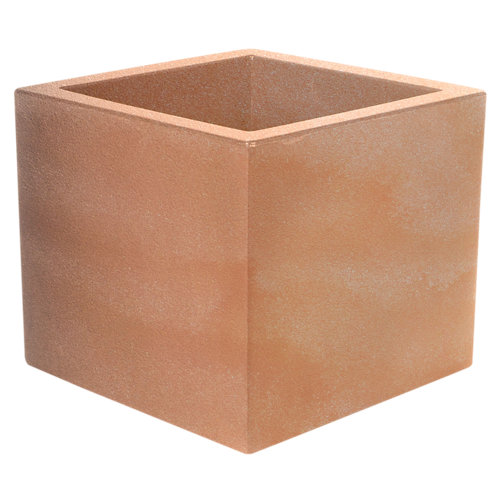 Maceta de polietileno newgarden marrón 35x32 cm