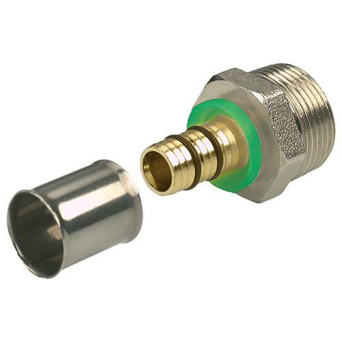Enlace press multicapa ø16 - m1/2"
