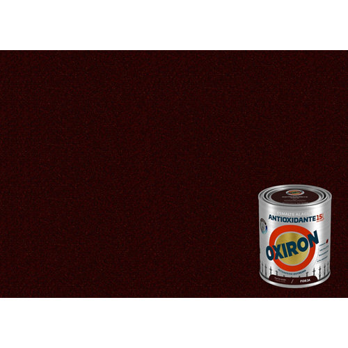 Pintura oxiron forja agua 0,75l marrón óxido