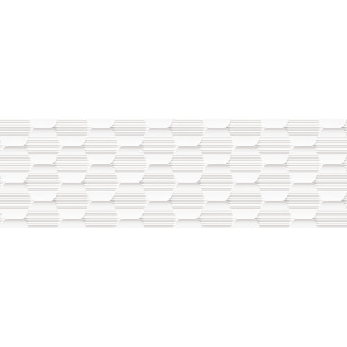 Azulejo cerámico white&co 1000x315 hexagon blanco