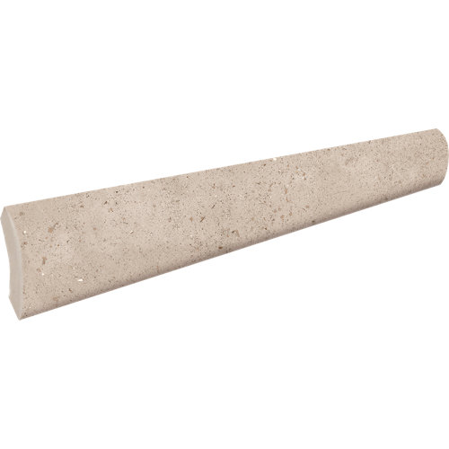 Rodapie carnac 8x40 gris romado y pint 26 Arista extrusionada litos sabana 33x4 cm