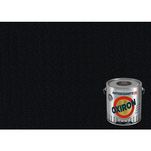 Pintura oxiron liso agua brillo 2 5l gris metal
