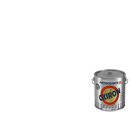 Pintura oxiron liso agua mate 2 5l blanco