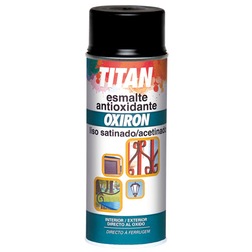 Spray oxiron liso satén 0 4l blanco