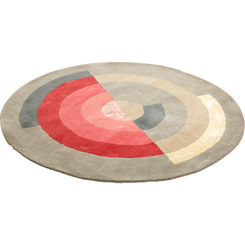 Alfombra lana sanderson anthea-ch-bl 47107 200x280cm 26 Alfombra onda circular gris ø170 cm