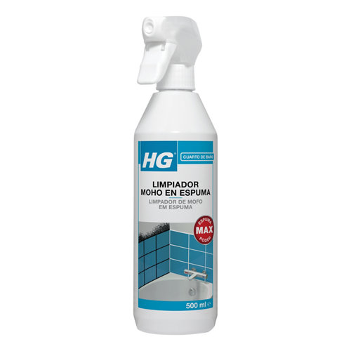 Limpiador antimoho en espuma hg 500 ml
