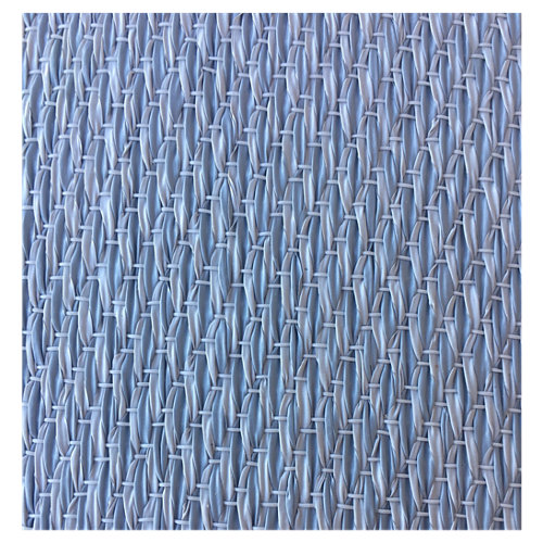 Alfombra azul poliéster y pvc fresh 45 x 60cm