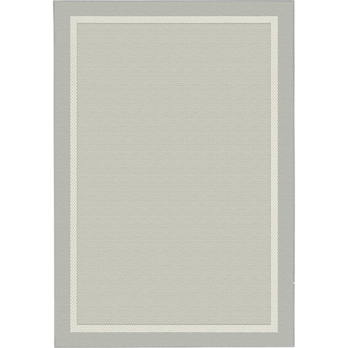 Alfombra hidrorepelente color blanco algodón y poliéster nieve 120 x 170cm 25 Alfombra gris polipropileno broadway 20427/332 120 x 170cm