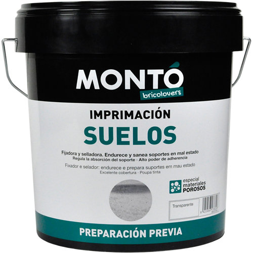 Imprimación para suelos montó 750 ml transparente