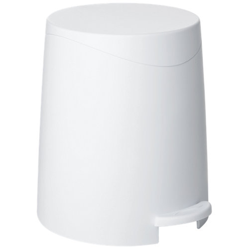 Papelera de baño milan blanco 3l