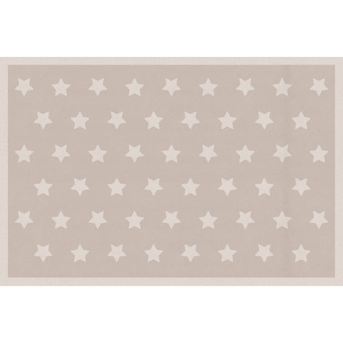 Alfombra gris pvc stars 5357 120 x 180cm