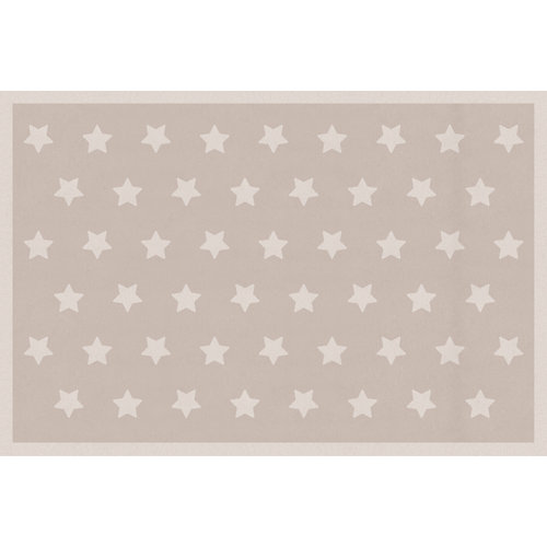 Alfombra gris pvc stars 5357 120 x 180cm