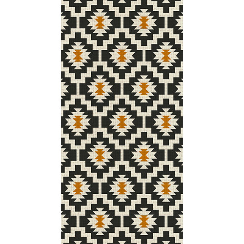 Alfombra negra pvc kitch 3692 60 x 120cm