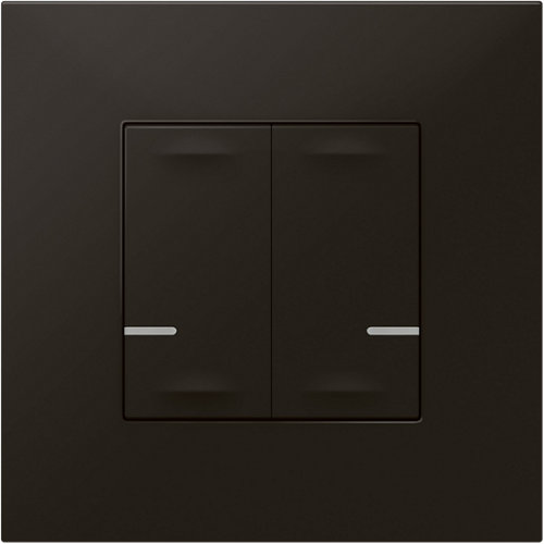 Interruptor doble legrand valena next netatmo negro