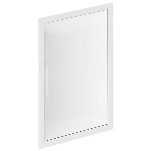 Puerta de cocina vitrina newport blanco mate 59,7x89,3 cm