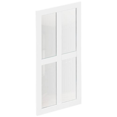 Puerta de cocina vitrina toscane blanco 44,7x89,3 cm
