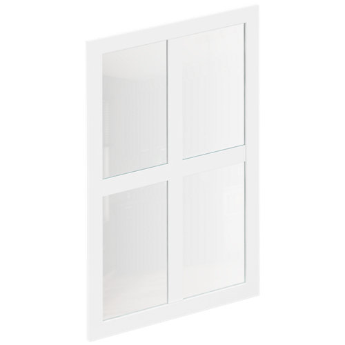 Puerta de cocina vitrina toscane blanco 59,7x89,3 cm