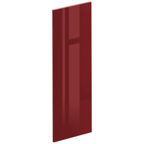 Puerta mueble de cocina sevilla rojo brillo 29,7x89,3x1,8 cm