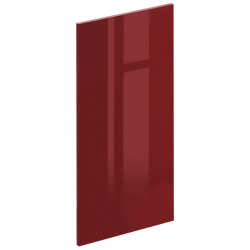 Puerta mueble de cocina sevilla rojo brillo 44,7x89,3x1,8 cm