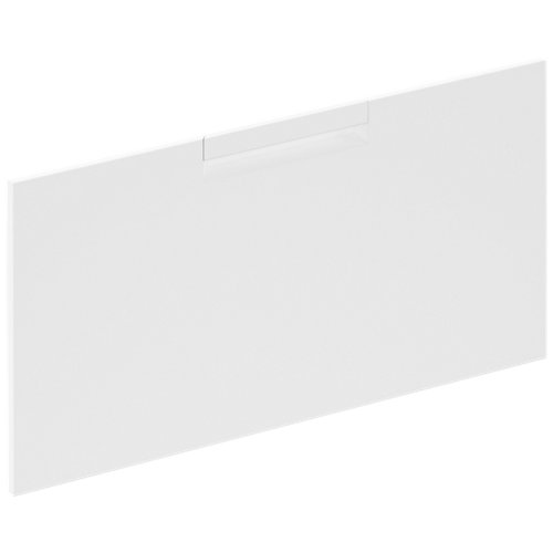 Puerta de cocina horizontal evora blanco mate 89,7x44,5 cm