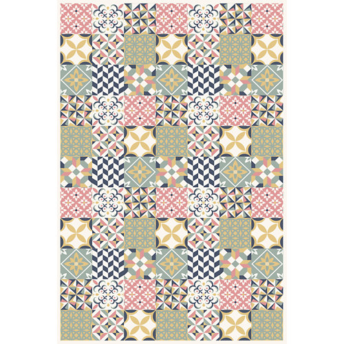 Alfombra marrón pvc 220 x 300cm 24 Alfombra multicolor pvc hidra 5446 120 x 180cm