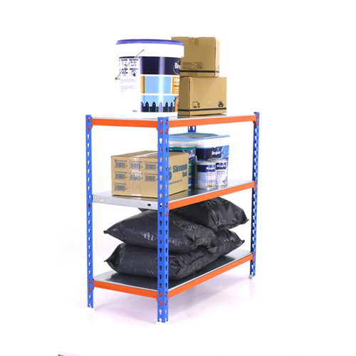 Estanteria sin tornillos simonclick azul/naranja mini 3/40