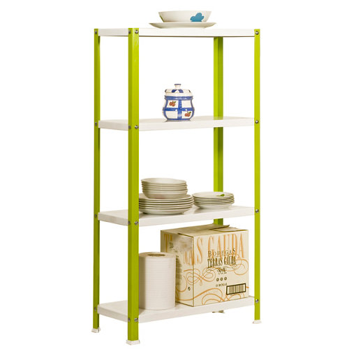 Estanteria con tornilloshomeclassic verde plus 4/40