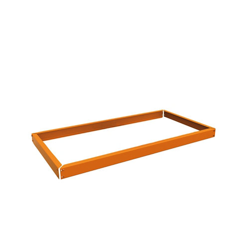 Estante adicional ecoforte naranja 150x45x30cm