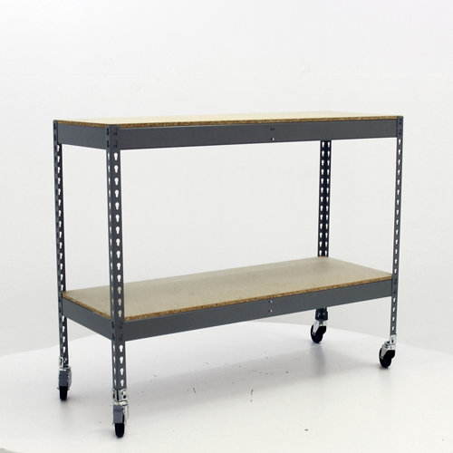 Estantería metálica en kit de acero de 60x90 cm y carga max. 280 kg por balda