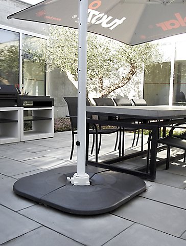 como elegir pies de parasol leroy merlin