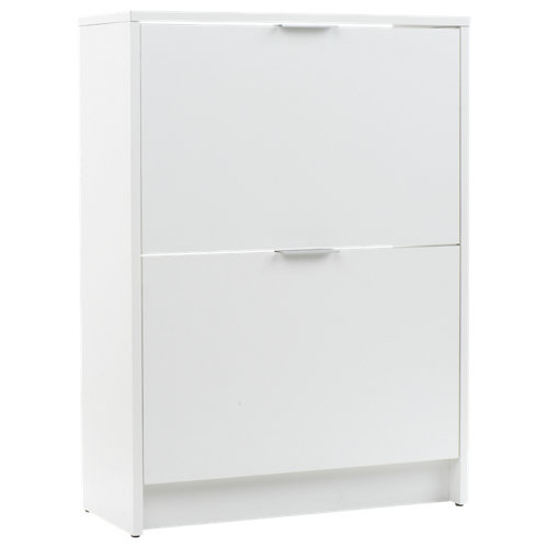 Puerta acristalada oslo roble gris 130x62,5 cm d 23 Zapatero basic one blanco para 12 pares de 60x82x25 cm
