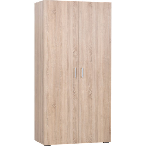 Puerta doble con cristal oslo roble miel 130x105 d (62+42)cm 25 Armario serie one roble cambrian abatible 2 puertas 200x100x50cm