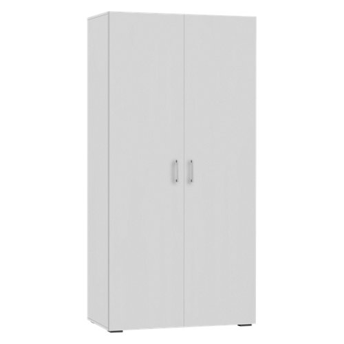 Armario ropero puerta abatible one blanco 100x200x50 cm