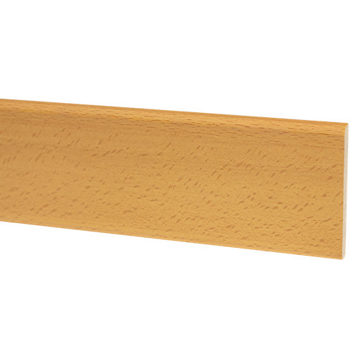 Jamba de mdf melamina haya 70x10 mm x 2,25 m (ancho x grueso x largo)