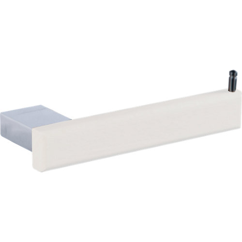 Portarollo wc natura blanco brillante 17.5x3x7 cm