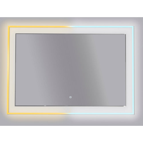 Espejo de baño con luz led orsay 100 x 80 cm
