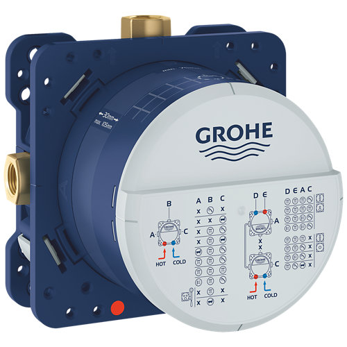 Grifo ducha grohe rapid azul de la marca Grohe en acabado de color Azul fabricado en Latón