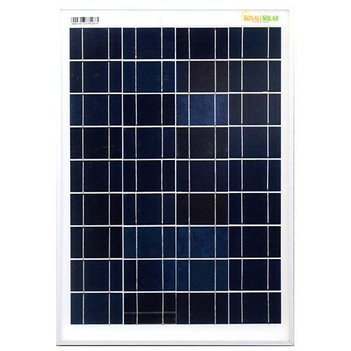 Panel solar 20w silicio policristalino 12v