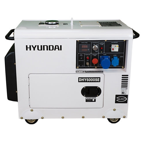 Generador gasoil hyundai serie pro 5500w
