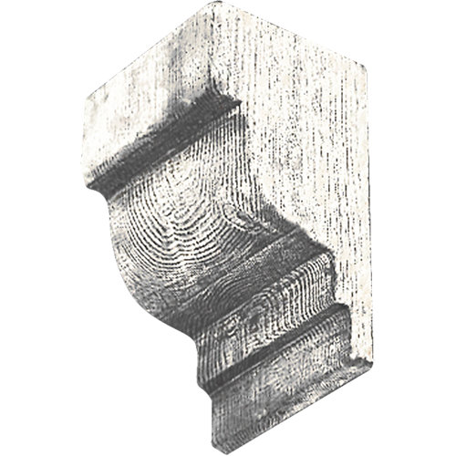Zócalo mdf artens 8 cm natural mod037 28 Ménsula gris de 14,5 x x 11 cm