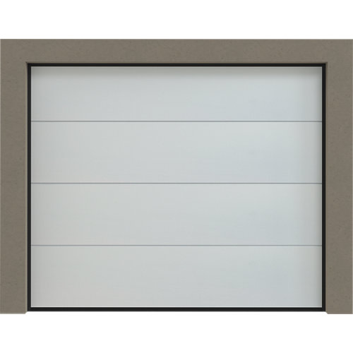 Puerta garaje seccional primo motorizada blanco 250x212,5 cm