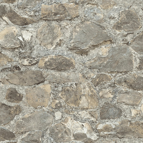 Papel pintado adhesivo piedra rustica 2,6 m²