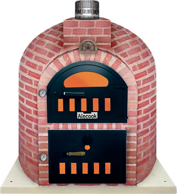 Horno exterior Basica 90 de barro refrectario para 12 personas de 124 cm ø  · LEROY MERLIN